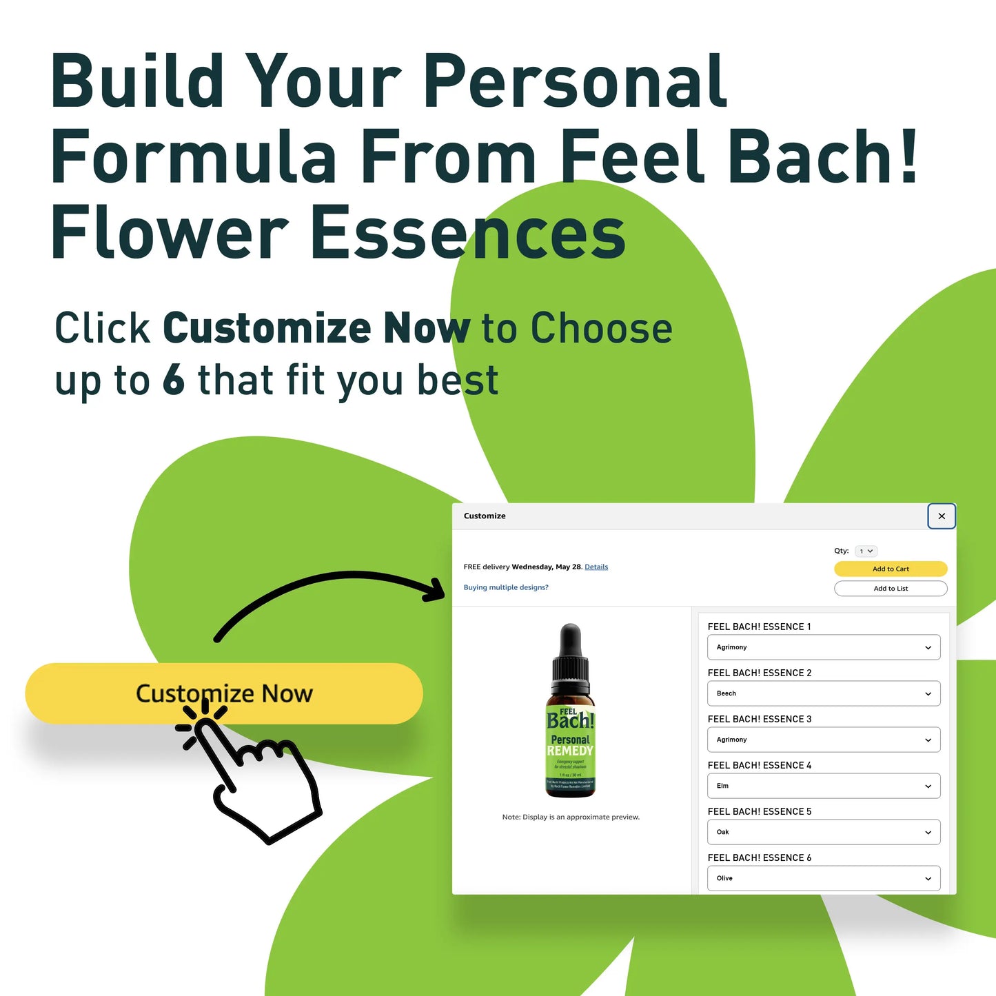 Feel Bach! Flower Questionnaire - Your personal blend