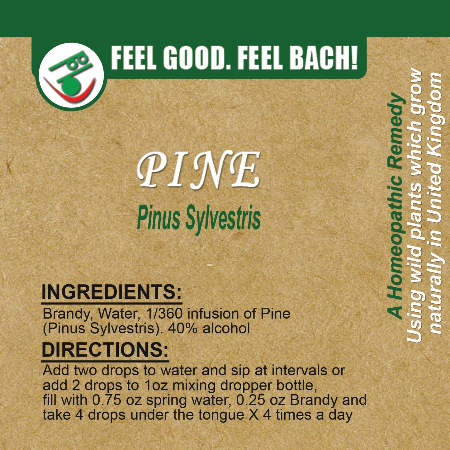 Bach flower pine