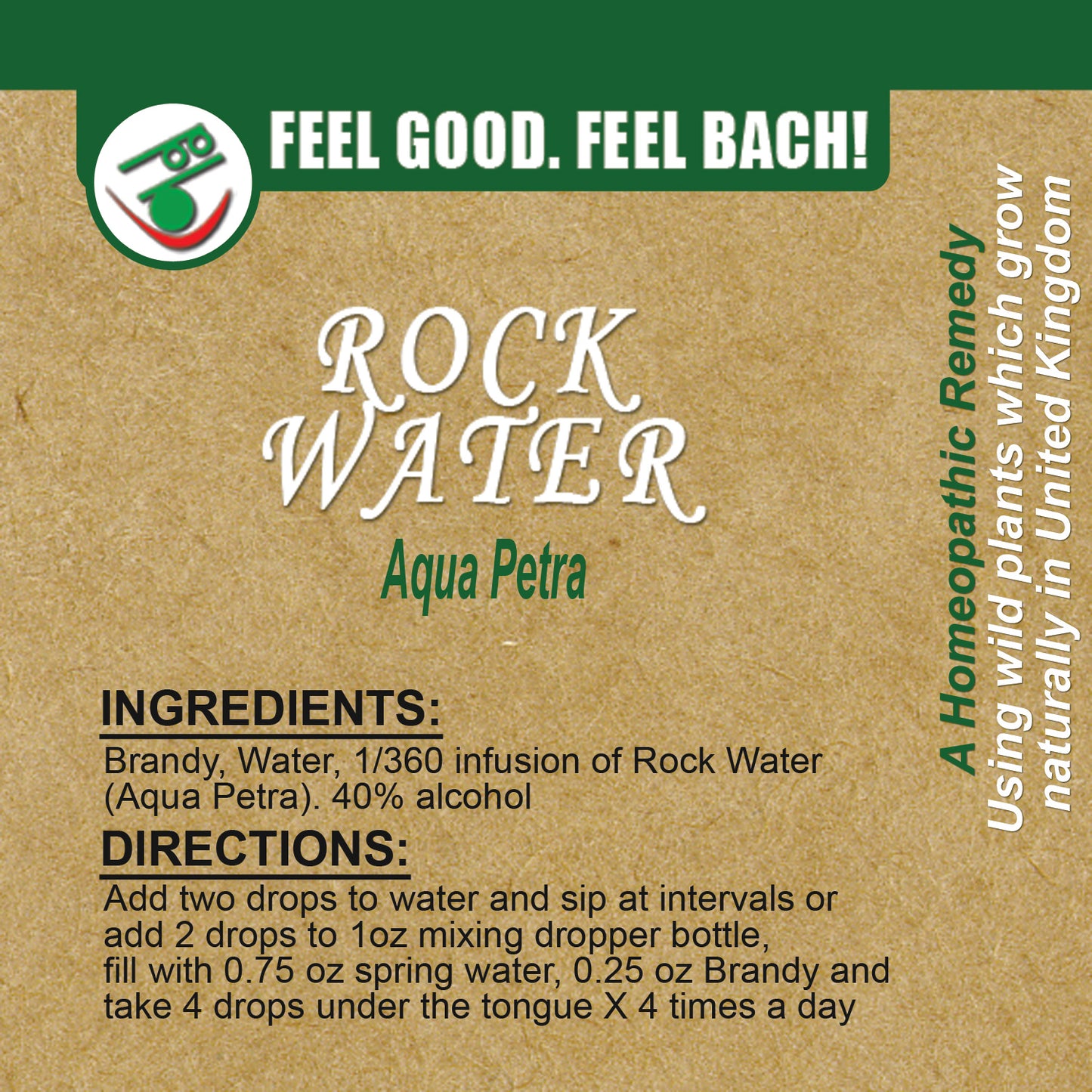 Bach flower rock water