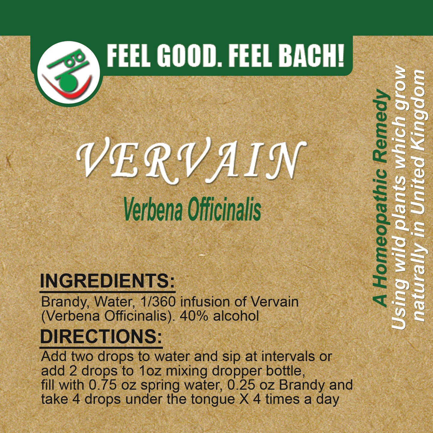 Bach flower vervain