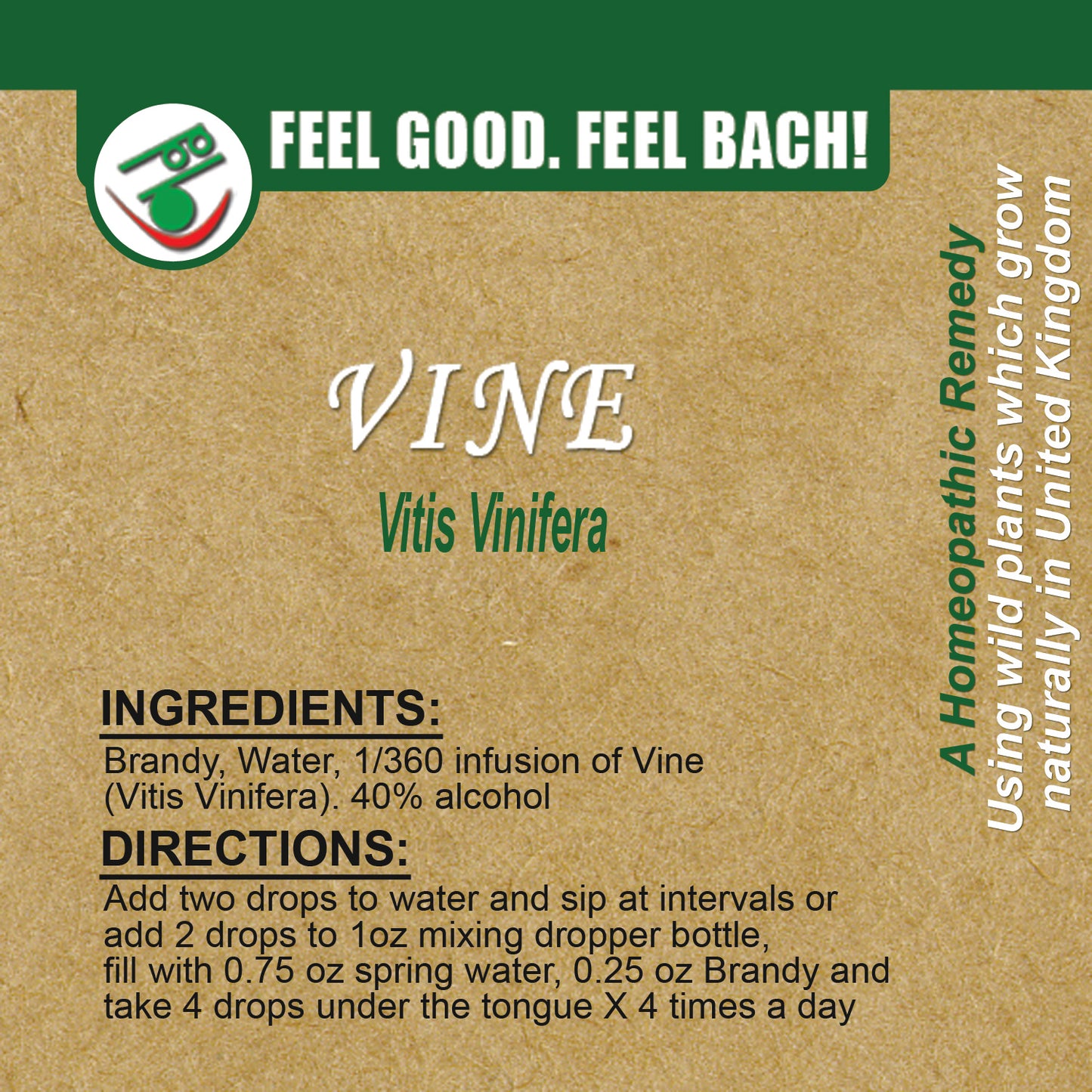 Bach flower vine