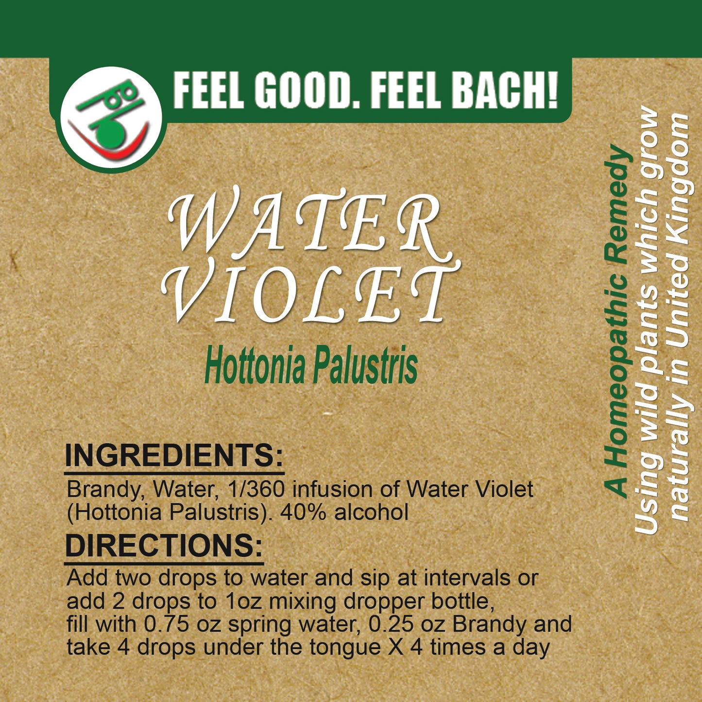 Bach flower water violet