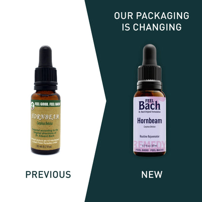 Hornbeam Flower Essence new Packaging