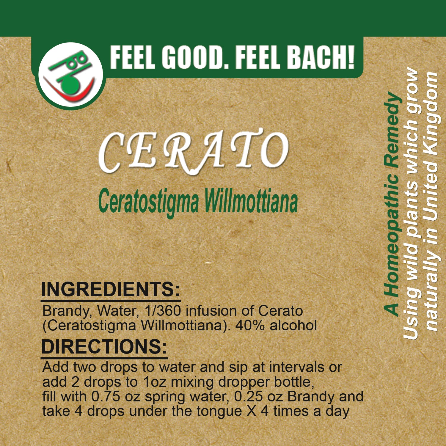Bach flower cerato