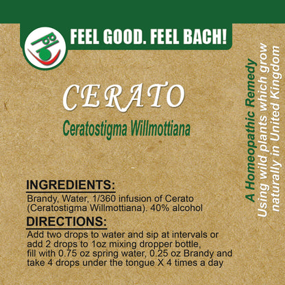 Bach flower cerato