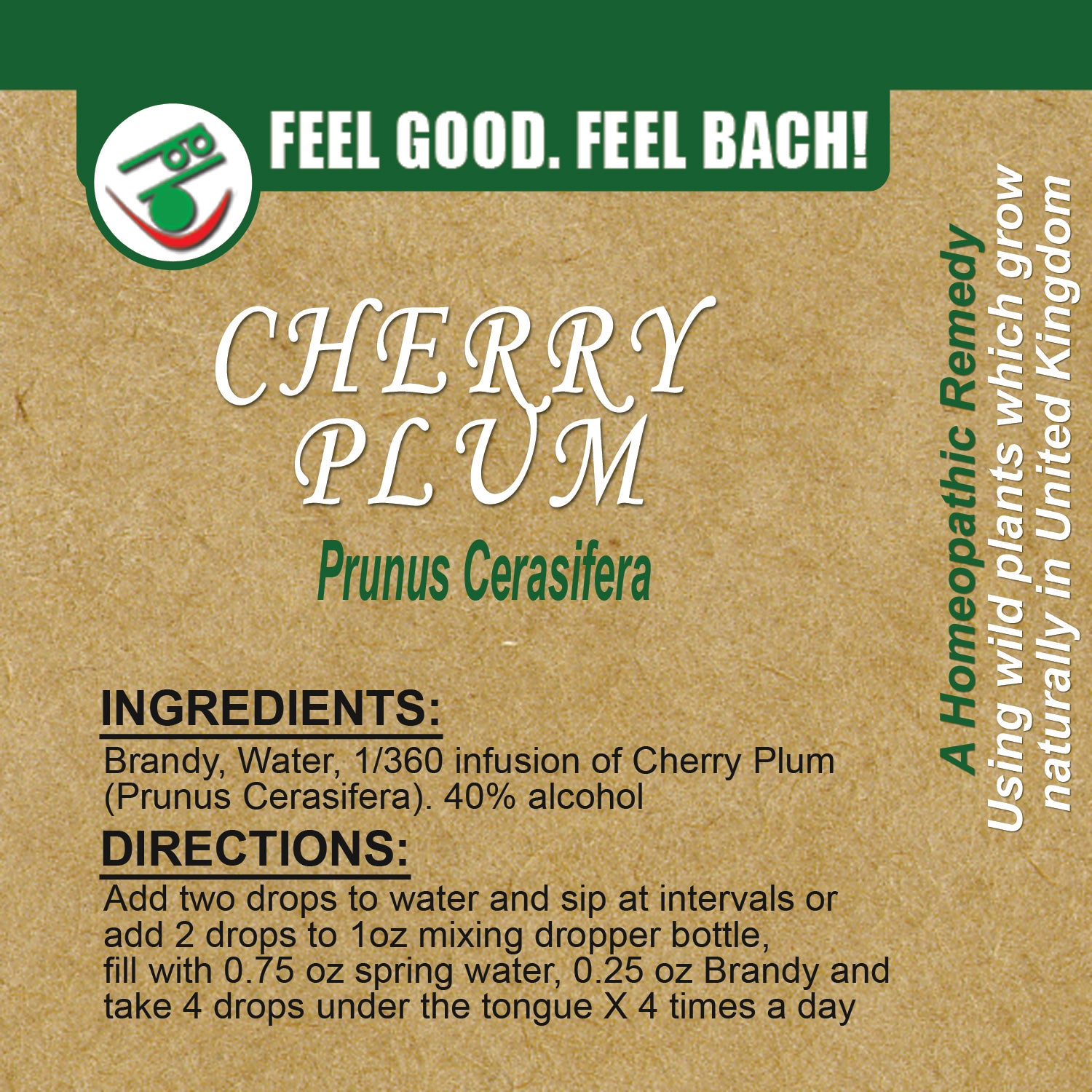 Bach flower cherry plum