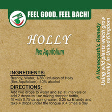 Load image into Gallery viewer, Bach flower holly
