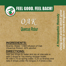 Load image into Gallery viewer, Bach flower oak
