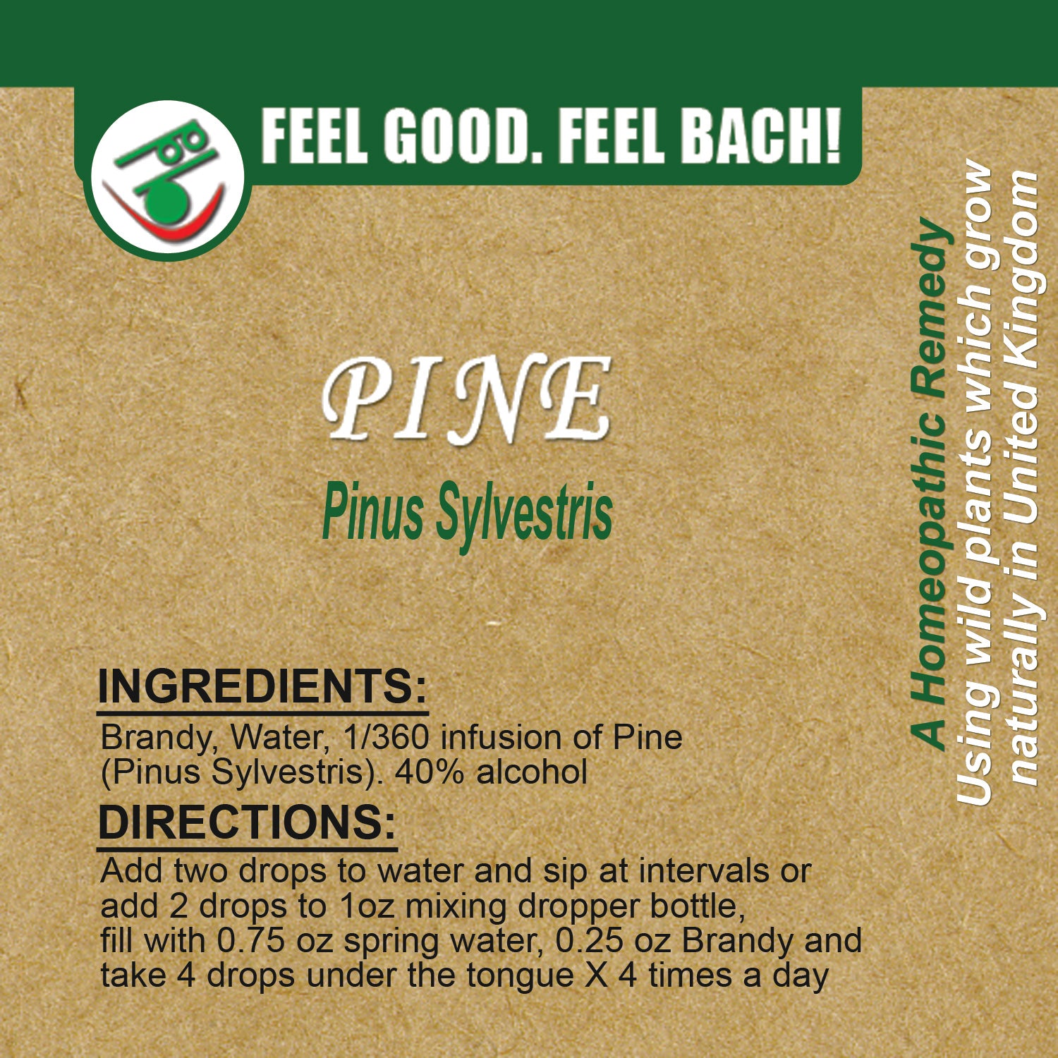 Bach flower pine
