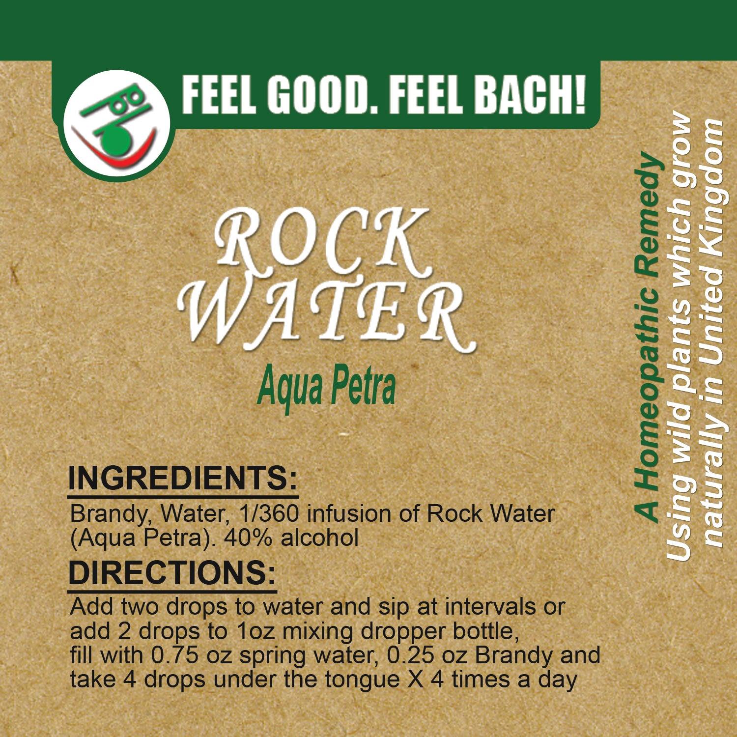Bach flower rock water