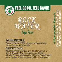 Load image into Gallery viewer, Bach flower rock water
