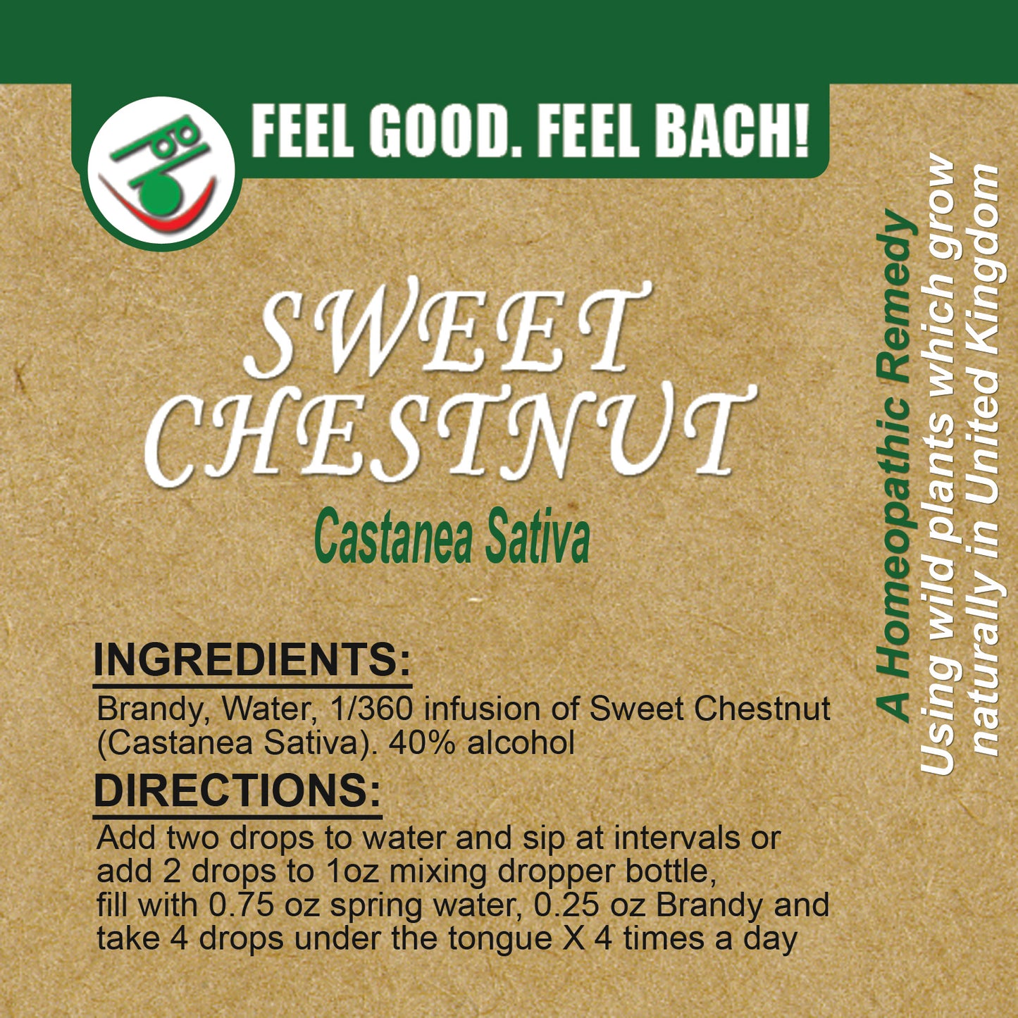 Bach flower sweet chestnut