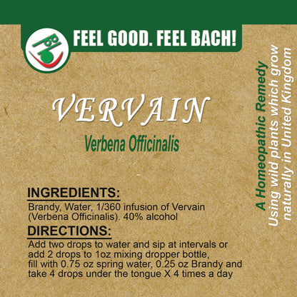 Bach flower vervain