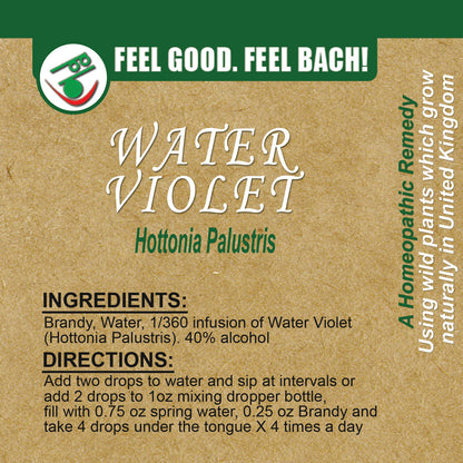 Bach flower water violet
