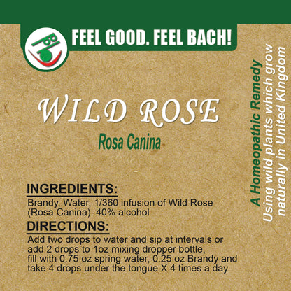 Bach flower wild rose